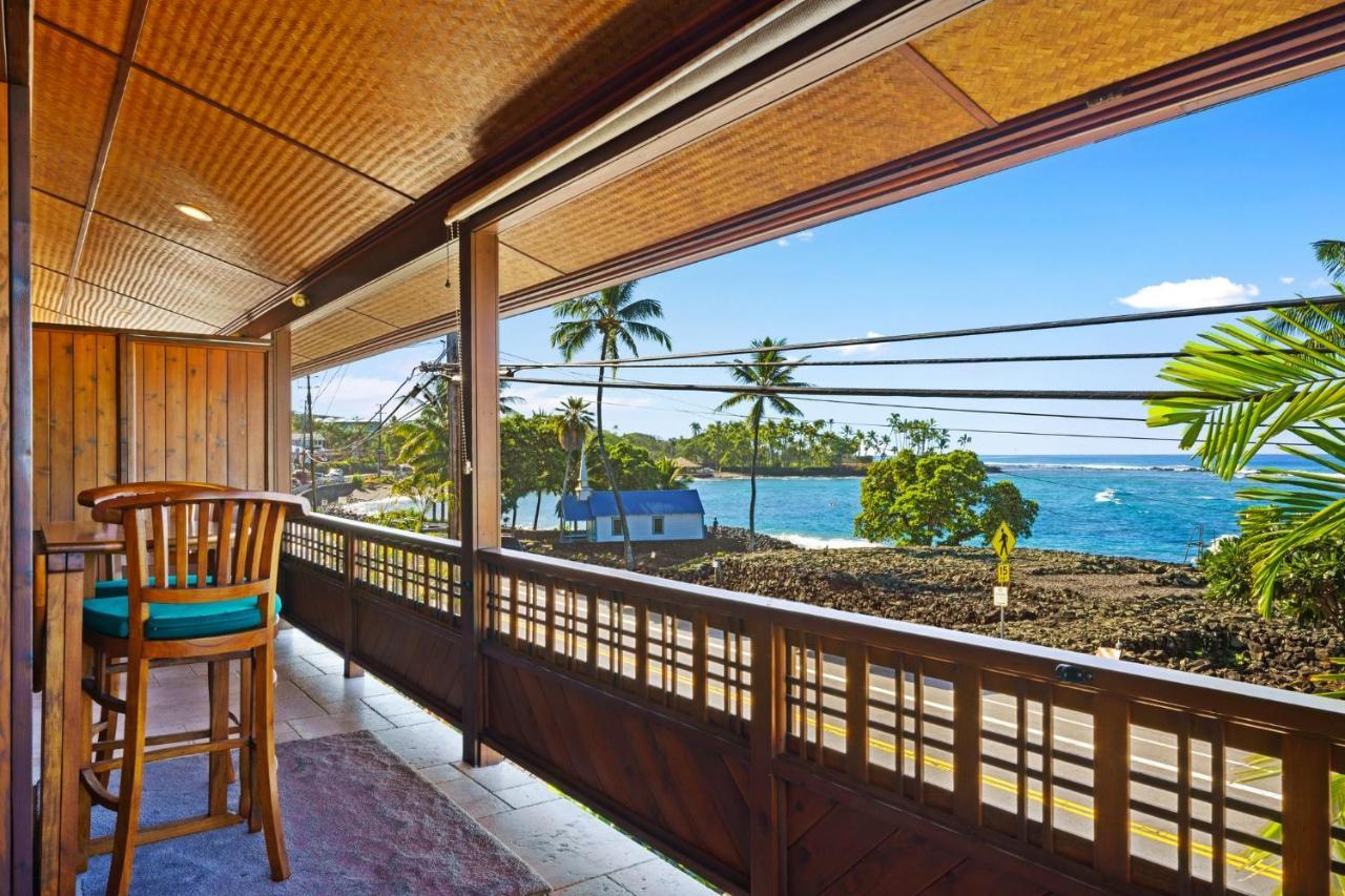 Ferienwohnung Seaspray Oceanview Kailua-Kona Exterior foto