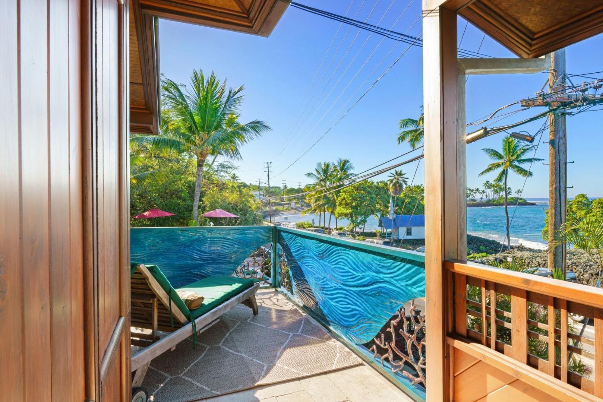 Ferienwohnung Seaspray Oceanview Kailua-Kona Exterior foto
